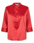 Dea Kudibal – Danitta-Bluse – Seidenstretch-Bluse – Amaranth