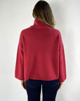 FFC - 12000 | 1273 - Rollkragenpullover Wolle Kaschmir - Himbeere