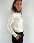 Anneclaire - D0859 201 - Pull Rundhals Wollmix - Off-White