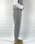 Peserico - P04887 | A71 - Hose mit Stretch-Krawatte aus Flanell