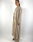 FFC - Lange Cardigan in Wol-Cashmere - Beige - 15053 | 1080