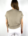 FFC - Strickjacke kurze Viskose - Clay - 15071