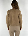 Peserico - S99630F03 | G46 – Strickjacke Alpaka-Mix – Macchiato