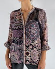 Hale Bob - Brinley 46FX212A - Blusenschal Chiffon - Schwarz