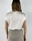 Hemisphere - Zijden Blouse Herdis - Off-white