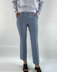 Cambio - Farah | 6316 - Easy Kick Pants - Eisblau