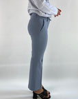 Cambio - Farah | 6316 - Easy Kick Pants - Eisblau