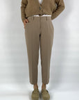 Cambio - Krystal | 6316 - Hose Wollersatz - Toffee