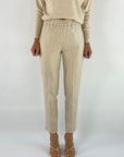 Exterior - 59785 crema - Flanellhose - beige