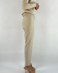 Exterior - 59785 crema - Flanellhose - beige