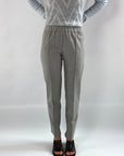 Exterior - 59901 cenere - Elastische Basic-Hose - hellgrau