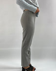 Exterior - 59901 cenere - Elastische Basic-Hose - hellgrau