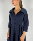Natan - Balma 140 - Kleid Scuba-Textur - Marine