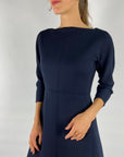 Natan - Bali 140 - Kleid Scuba A-Linie - NAVY