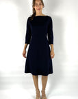 Natan - Bali 140 - Kleid Scuba A-Linie - NAVY