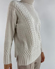 Außen - 59102 Onice - Pull Rollkragen Strickmuster - Mastix