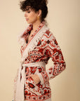 Hale Bob - Cameron 48DN330A - Strickjacke mit Jacquard-Fransen - ELFENBEIN