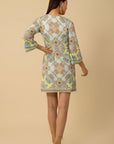 Hale Bob - Zariah 4YAS610B - Kleid kurz V Perlen - türkis
