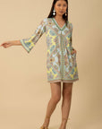 Hale Bob - Zariah 4YAS610B - Kleid kurz V Perlen - türkis
