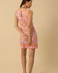 Hale Bob - Amber 4YAS612A - Kurzes ärmelloses Jerseykleid - Koralle