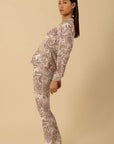 Hale Bob - Anya 4YDD232A - Hemdbluse mit Paisley-Print - Elfenbein