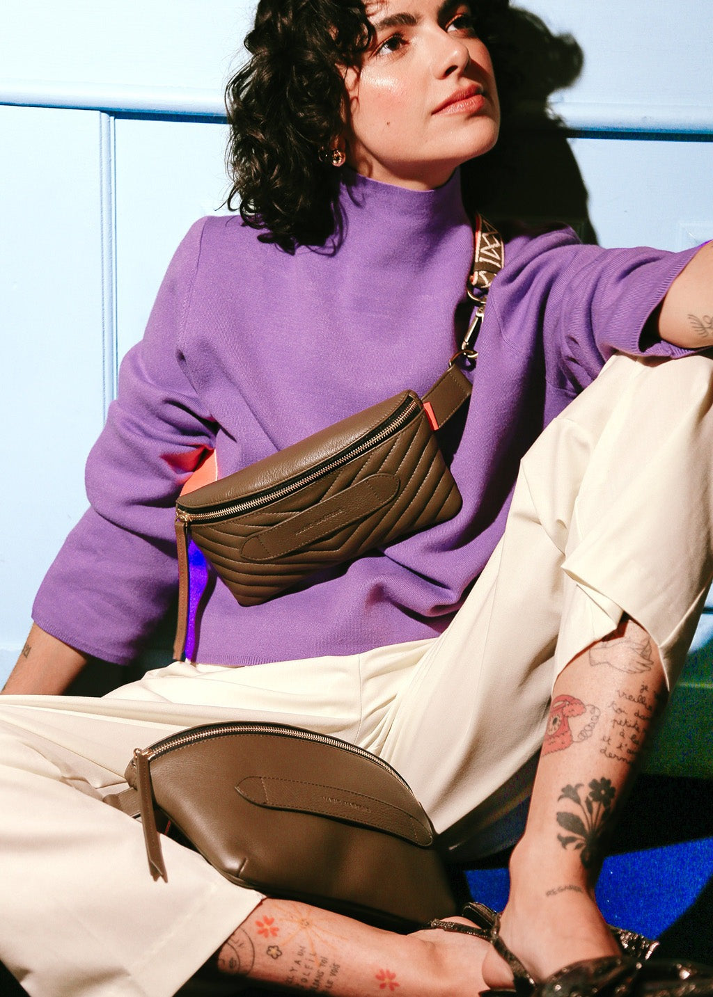 Marie Martens - Neufmille - Heuptasje - khaki