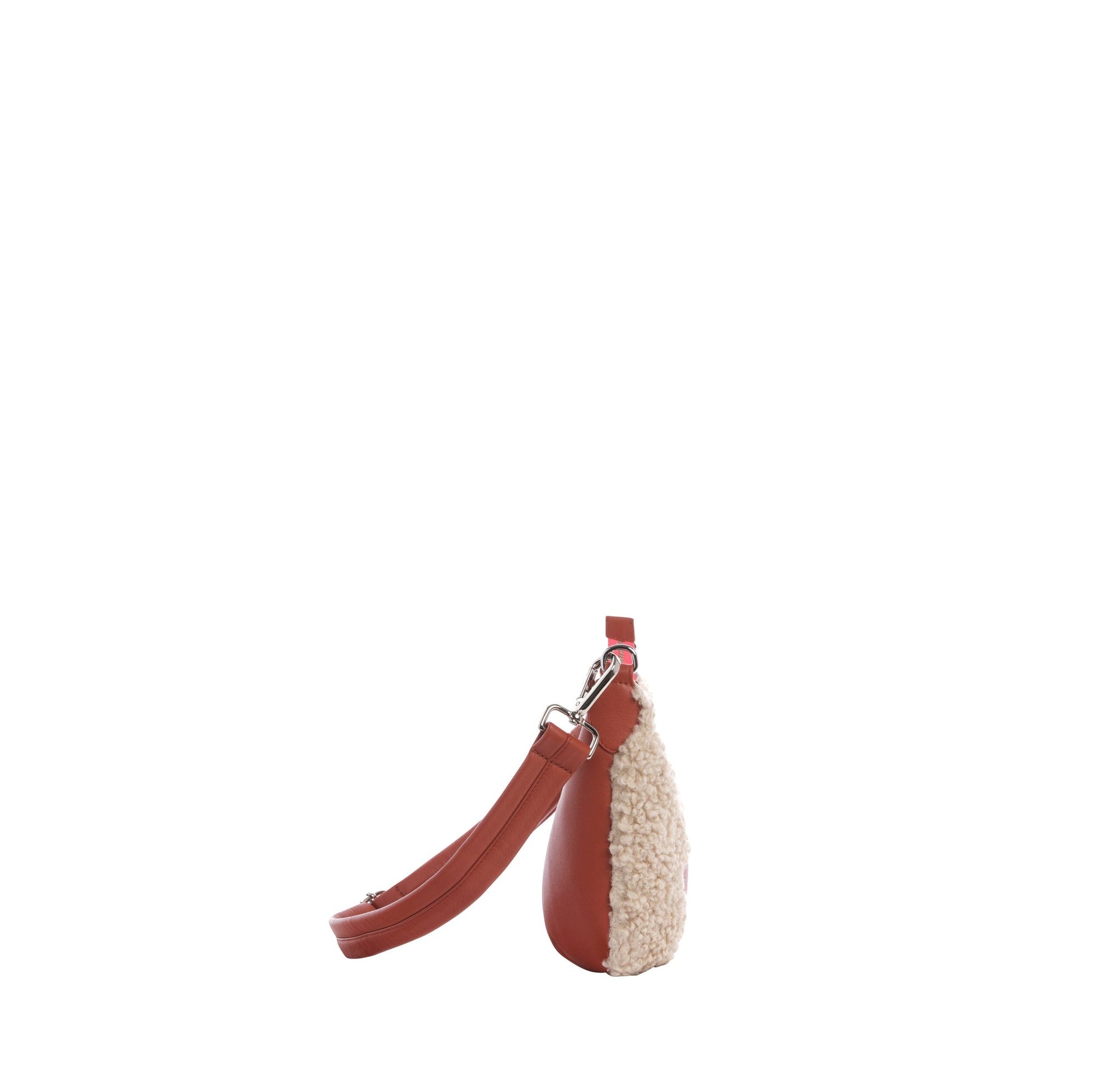 Marie Martens - Baby smile mouton - Handtas - cream brick