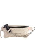 Marie Martens Coachella gesteppte Gürteltasche – Creme
