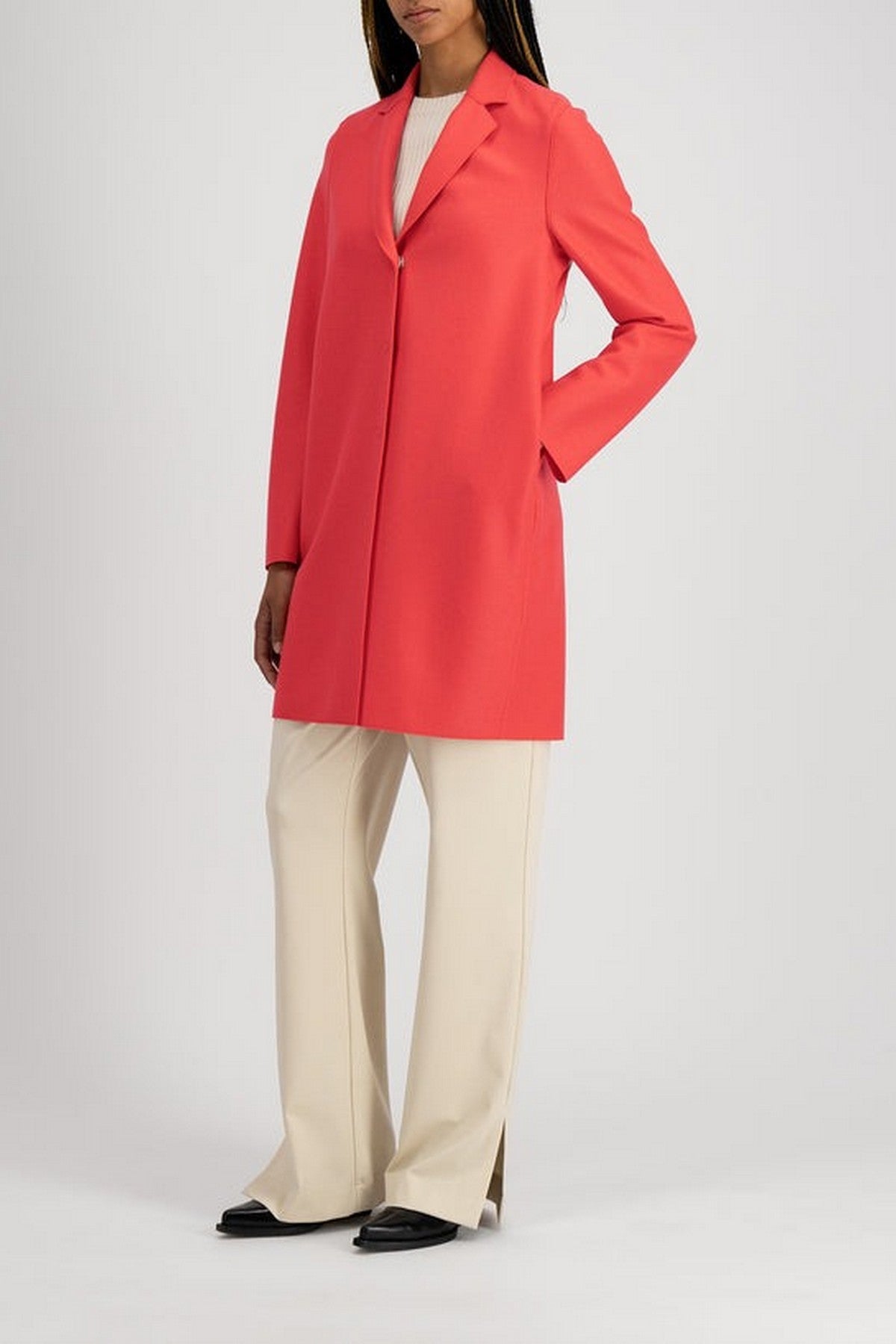 Harris Wharf - A1301MLX | 529 - Coat light pressed wool