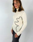 Anneclaire - A1348 | 201 - Pullover Mohair Fantasie - ecru