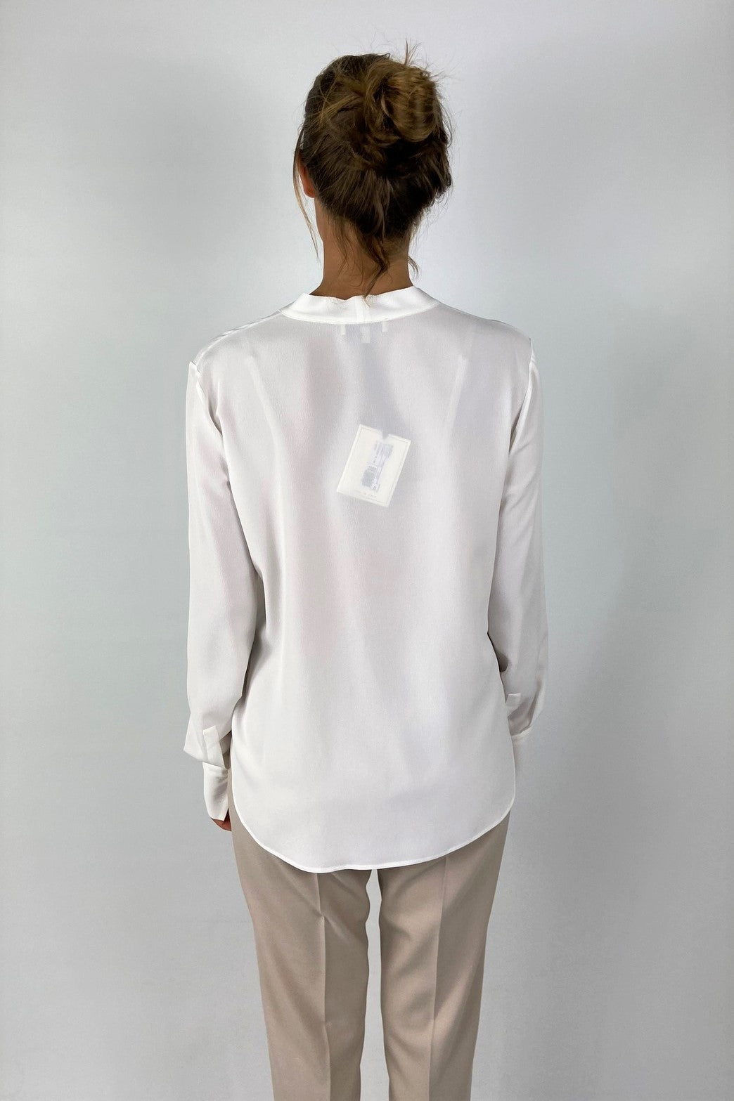 Antonelli Firenze - Aversa 001 - Shirtbloes crêpe - wit