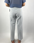 Seductive - Alara - Broek recht 2 pochet - Hemelsblauw