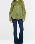Marc Cain blouse met dierenprint Apple Green New – BC 51.03 W45 | 513