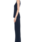 Norma Kamali - KK1267PL01 - Hose mit geradem Bein - Mitternacht