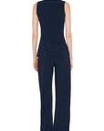 Norma Kamali - KK1267PL01 - Hose mit geradem Bein - Mitternacht