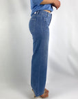 Cambio - Ada 9150 - Jeans 2 Sticktaschen - blau