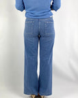 Cambio - Ada 9150 - Jeans 2 Sticktaschen - blau