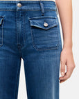 Cambio - Aimee patched pocket - Jeans wijd pocket - mid sunny
