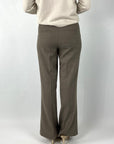 Cambio - Amelie | 6227 - Broek wijd wool subst - ash