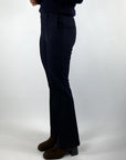 Cambio - Francoise | 6337 - Broek recht stretch - DARK NAVY