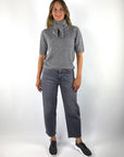Cambio Elli 9221 barrel jeans cropped – Grey Cozy Used