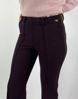 Cambio - Francoise | 6337 - Broek recht stretch - burgundy