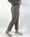 Cambio - Krystal flap | 6227 - Broek chinoh structuur - greige