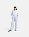 Cambio - Cameron | 6052 - Gerade Hose mit elastischem Bund - ciel