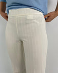 Cambio - Faith | 8713 - Micro-Kettenhose - Off-White