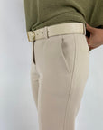 Cambio - Krystal | 6316 - Hose Wollersatz - Creme