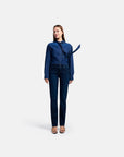 Cambio - Piper long | 9102 - Jeans 2 Taschen - soft cozy blue