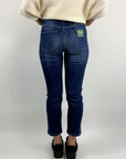 Cambio - Piper Shorts 9182 - Jeans feminin Superstretch blau