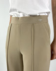 Cambio - Cameron 6052 - Wijde Crêpe Broek - Safari Dust