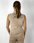 D.Exterior - 61288 | 12 - Pull mouwloos alpaca - beige